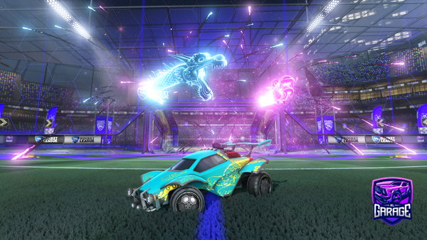 A Rocket League car design from ArashiNiChan