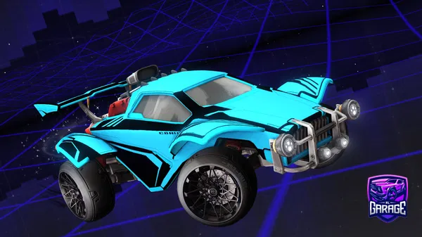 A Rocket League car design from Raymat28