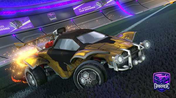 A Rocket League car design from Matheus9013