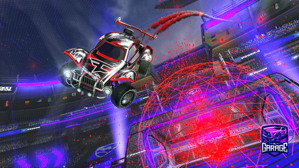 A Rocket League car design from FaZe-Jr-Flickz