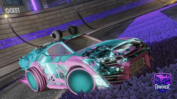A Rocket League car design from JasonThe_13th