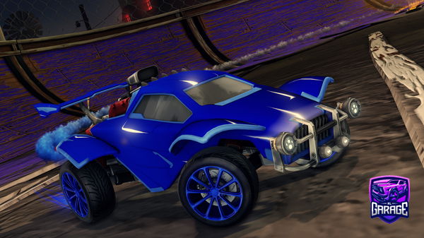 A Rocket League car design from Baseballer13300