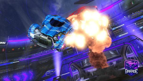 A Rocket League car design from Zinoubkhdzalg