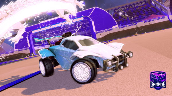A Rocket League car design from J4CK3ON