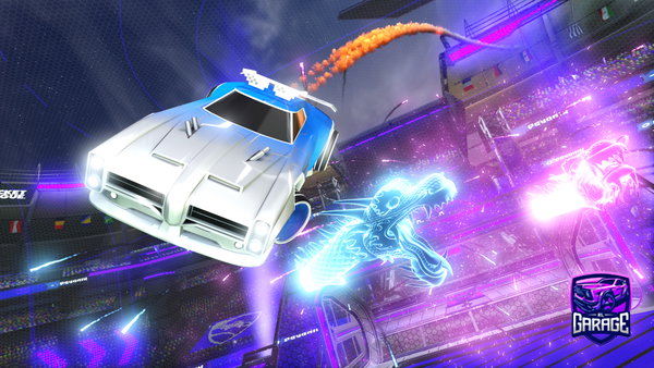 A Rocket League car design from AdhamAzab35
