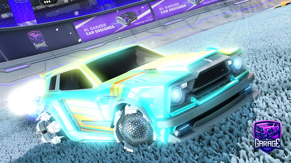 A Rocket League car design from Krosis