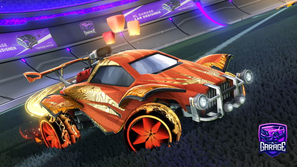 A Rocket League car design from DoggosGG