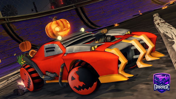 A Rocket League car design from tackywacky85