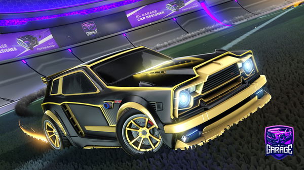 A Rocket League car design from Bloatato_potato25