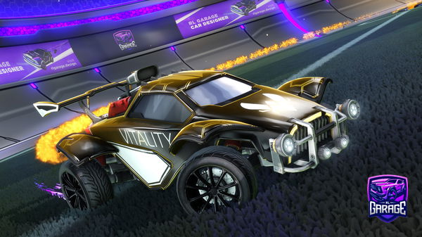 A Rocket League car design from Arks_