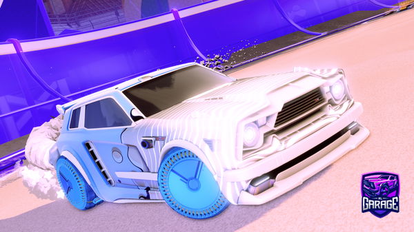 A Rocket League car design from MantarayNintendoSwitch