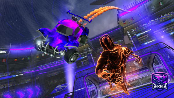 A Rocket League car design from tactielspook5