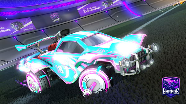 A Rocket League car design from DevilOCE