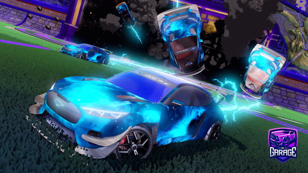 A Rocket League car design from BeubuzZ