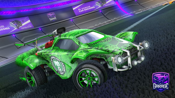 A Rocket League car design from Mid0G