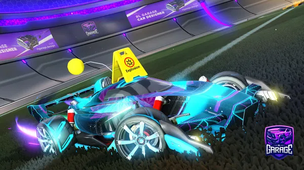 A Rocket League car design from Kohaku00
