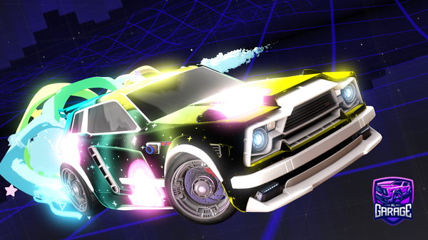 A Rocket League car design from W_REDAA