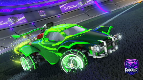 A Rocket League car design from TTV_XP3RT_30