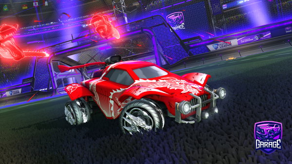 A Rocket League car design from KLZ_Dir3k