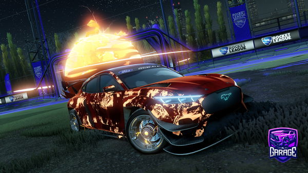 A Rocket League car design from To-fu