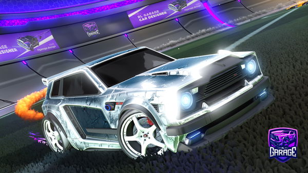 A Rocket League car design from Swoleboii89