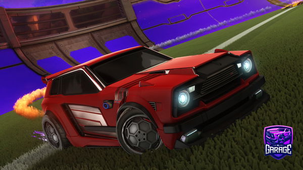 A Rocket League car design from Banholt