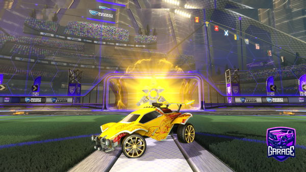 A Rocket League car design from Drkne33_AP_RL