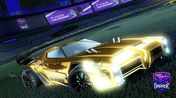 A Rocket League car design from fr00zennn