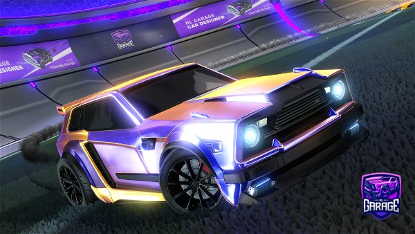 A Rocket League car design from TheBestAtGaming1