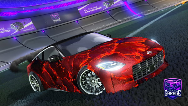 A Rocket League car design from LeonHlzyy