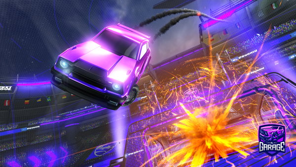 A Rocket League car design from Righ4042