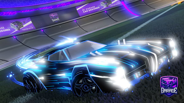 A Rocket League car design from Skywalker7948