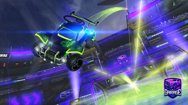 A Rocket League car design from Bestseabass