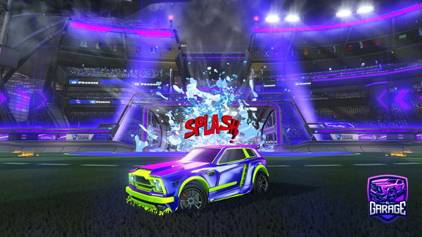 A Rocket League car design from Apex_Shredder3