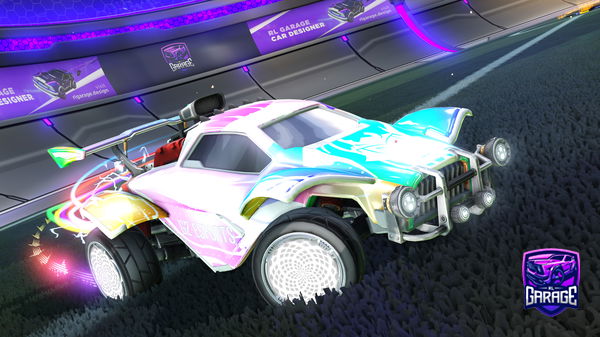 A Rocket League car design from HammHawk_
