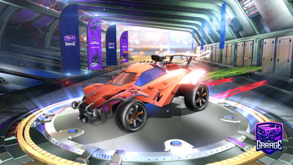 A Rocket League car design from Exclusively-Mo