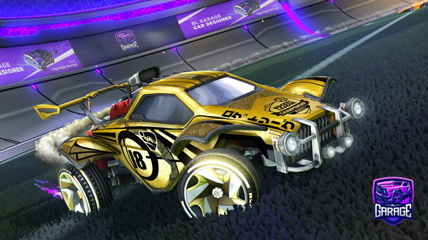 A Rocket League car design from PS4_Historiicall