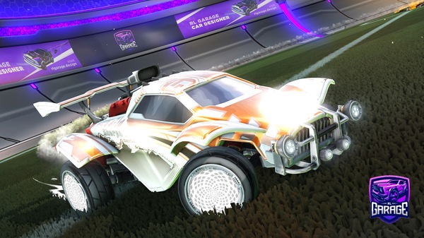 A Rocket League car design from Beanzo57