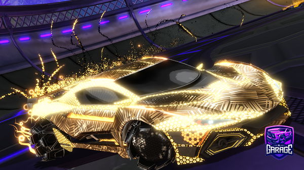 A Rocket League car design from _Luiyo_