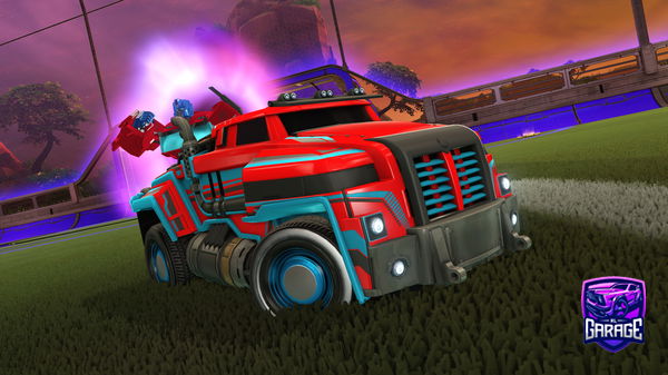 A Rocket League car design from CosmicPlayz7521