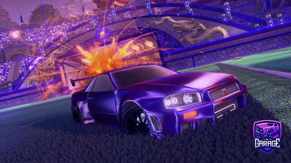 A Rocket League car design from MiniApo