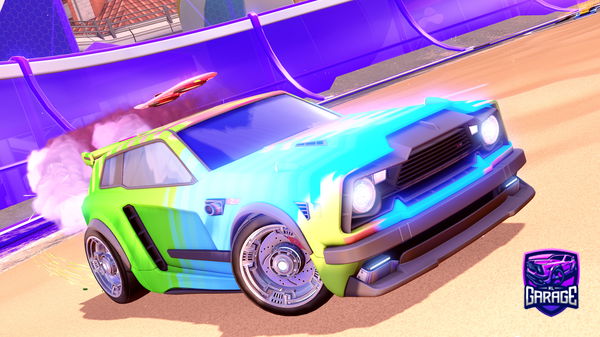 A Rocket League car design from LeVrai_Spider_Dave