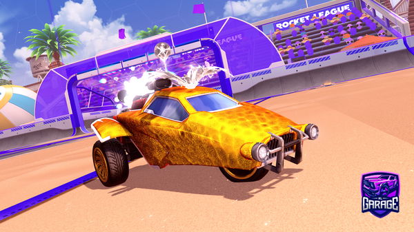 A Rocket League car design from seltomegath