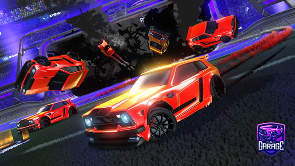 A Rocket League car design from ex0tixzSW