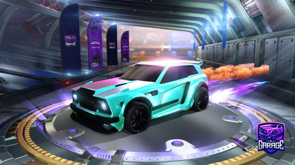 A Rocket League car design from Isuckatcod