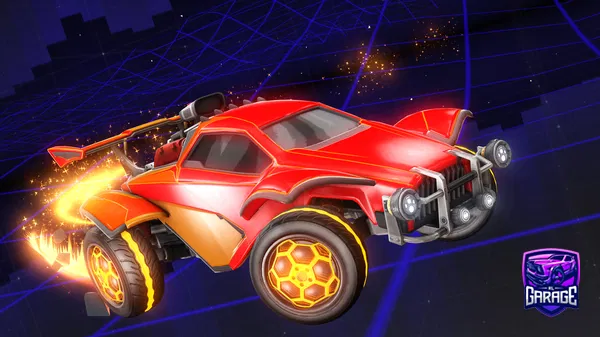 A Rocket League car design from Wihkam