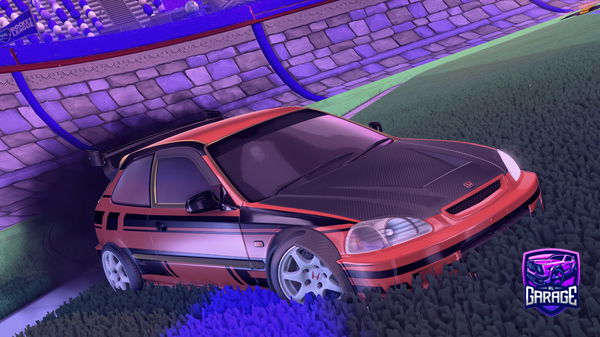 A Rocket League car design from PwrRJSB