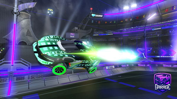 A Rocket League car design from GPRL