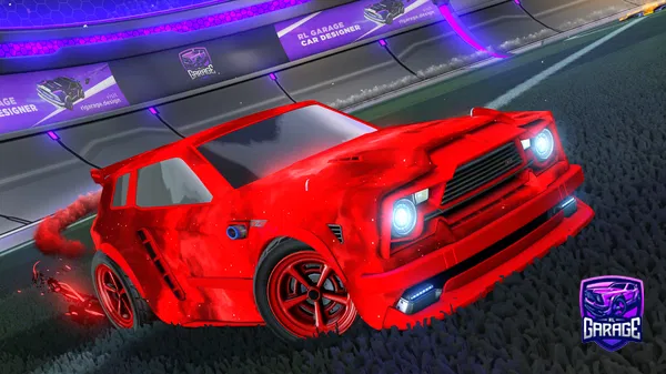 A Rocket League car design from DA_KEYBOARD