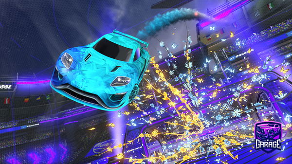 A Rocket League car design from electricwatermelon